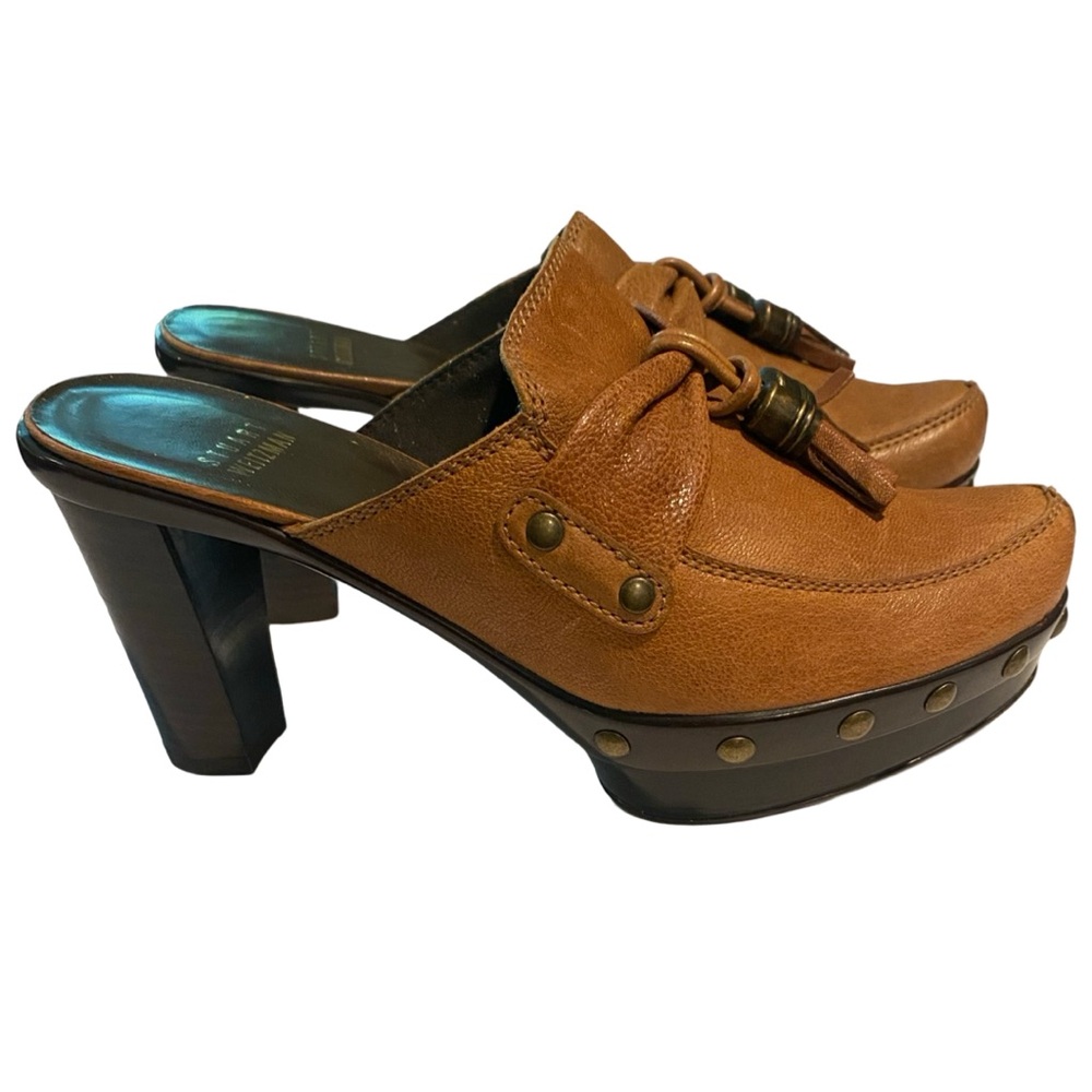 Stuart Weitzman Platform Clog. Euc - image 1